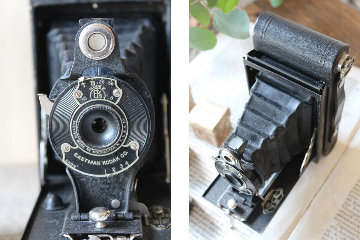 O248-1 フランスの古い EASTMAN KODAK CO. 蛇腹式カメラ